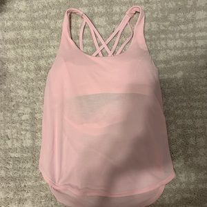 lululemon slay in the studio 2 in 1 tank